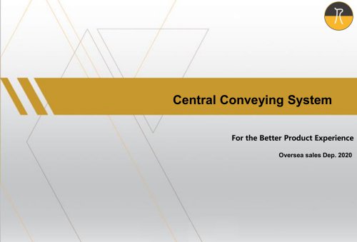 Central Conveying System 2020