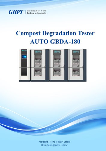 AUTO GBDA-180 Compost Degradation Tester A0 (20230707)