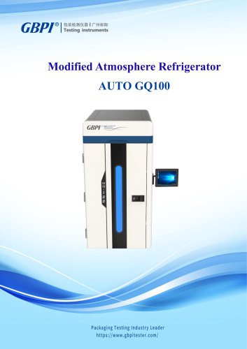 AUTO GQ100 Modified Atmosphere Refrigerator A0(20221017)