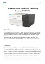 AUTO W806 Gravimetric Method Water Vapor Permeability Analyzer A3(20251119)