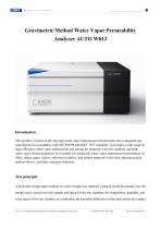 AUTO W812 Gravimetric Method Water Vapor Permeability Analyzer A3(20260526)