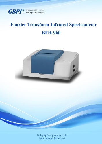 BFH-960 Fourier Transform Infrared Spectrometer A0