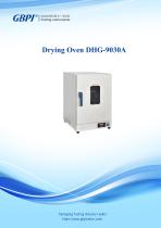 DHG-9030A Drying Oven A0(20221108)