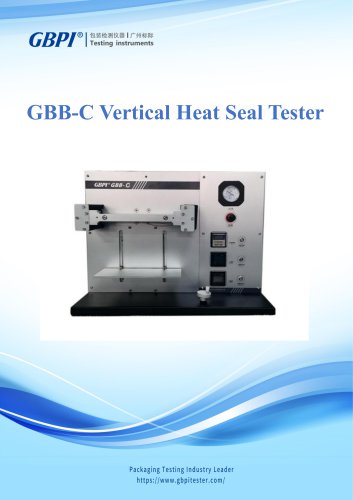 GBB-C Vertical Heat Seal Tester Catalog - A0(20220601)