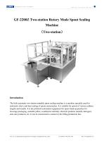 GF-2200Z Two-station Rotary Mode Spout Sealing Machine (20250604)