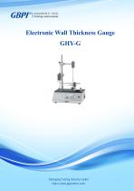 GHY-G Electronic Wall Thickness Gauge AO