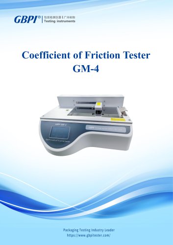 GM-4 Coefficient of Friction Tester A2(20241226)