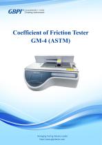GM-4 Coefficient of Friction Tester（ASTM）A2(20250313)