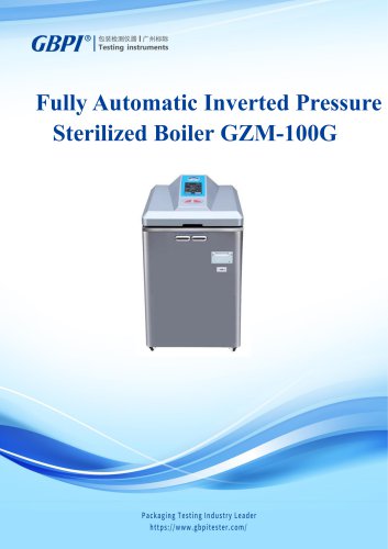 GZM-100G Fully Automatic Inverted Pressure Sterilized Boiler A0(20230320)