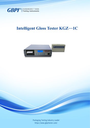 KGZ-1C Intelligent Gloss Tester A0