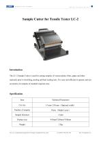 LC-2 Sample Cutter for Tensile Tester (20251226)