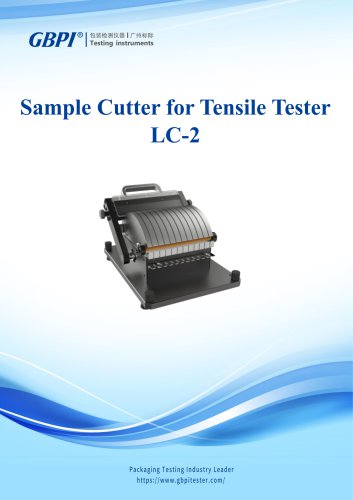 LC-2 Sample Cutter for Tensile Tester LC-2