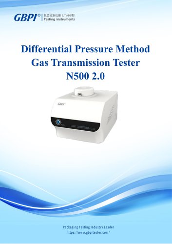 N500 2.0 Differential Pressure Method Gas Transmission Tester Introduction A3(20250206)