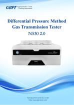 N530 2.0 Differential Pressure Method Gas Transmission Tester Introduction A4(20250317)