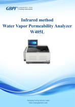 W405L Infrared method Water Vapor Permeability AnalyzerA0(20220527)