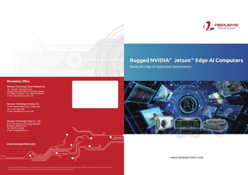 2025 NVIDIA® Jetson™ Rugged Computer Ver. A1
