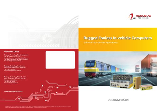 2025 Rugged Fanless In-vehicle Computers