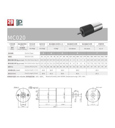 ZHAOWEI Spur Geared Motor