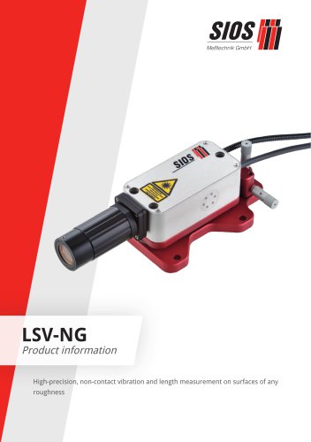 SIOS vibrometer LSV-NG