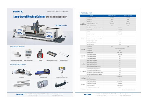 PCD5D Series 5-Axis Machining Center