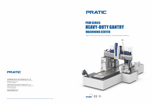 PGM Series Gantry Machining Center