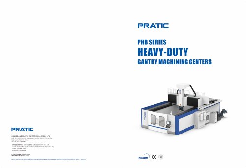 PHB(5D) Series Bridge-type Gantry Machining Center