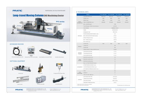 PYC Series Universal Machining Center