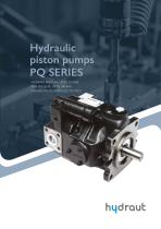 Hydraulic piston pumps PQ SERIES