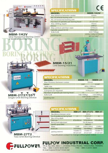 BORING MACHINE