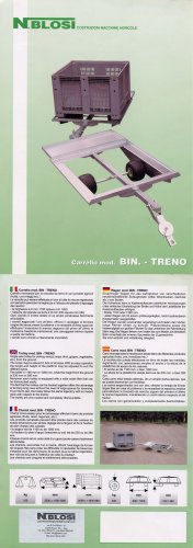 Carrello mod. BIN.- TRENO