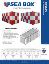 20’ X 8’6” ISO EMI RADAR SHELTER SB3883