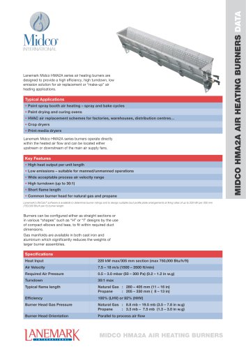 Duct Burners (DB Series)