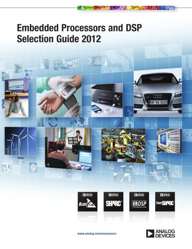 Embedded Processors and DSP Selection Guide 2012