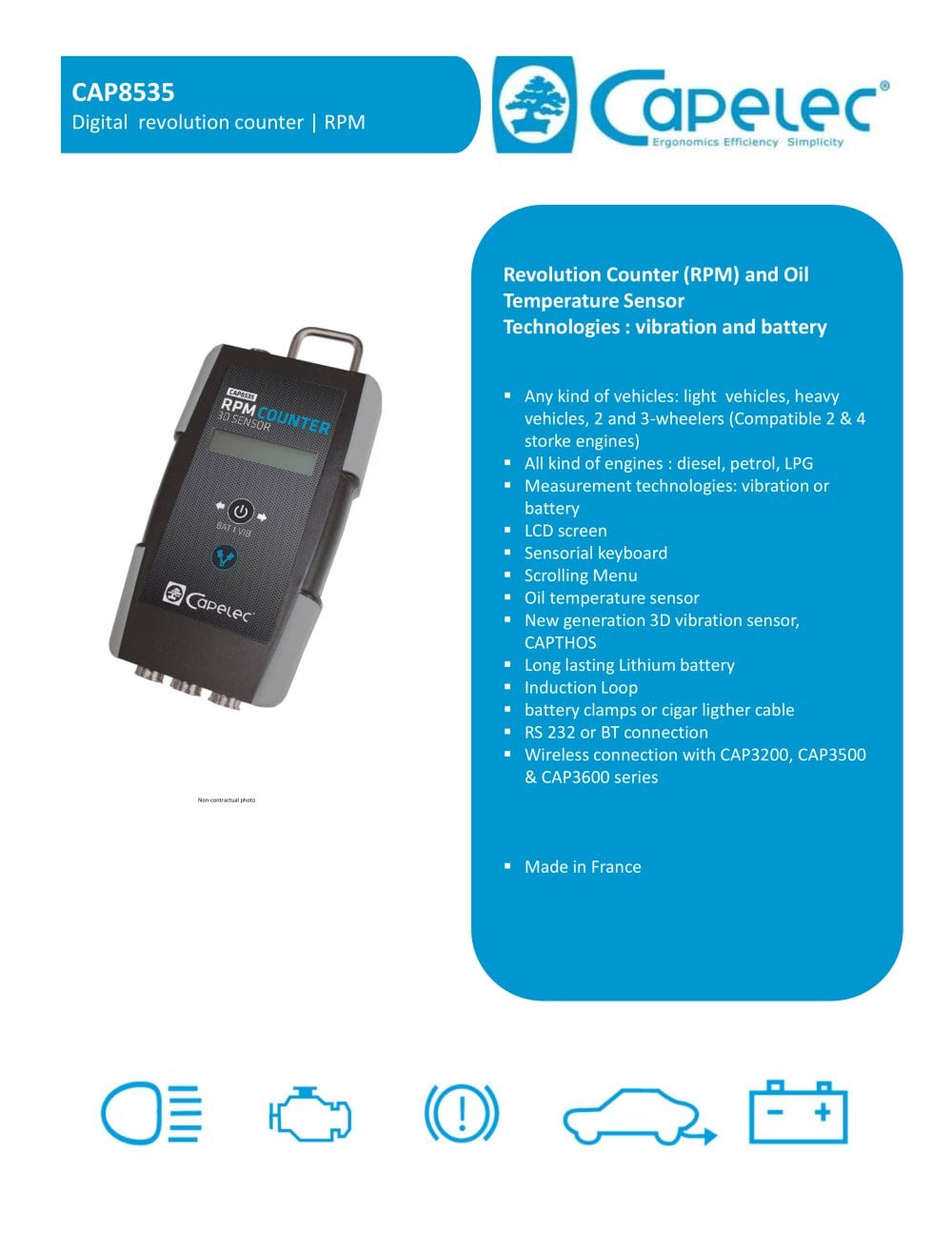 CAP8535 - CAPELEC