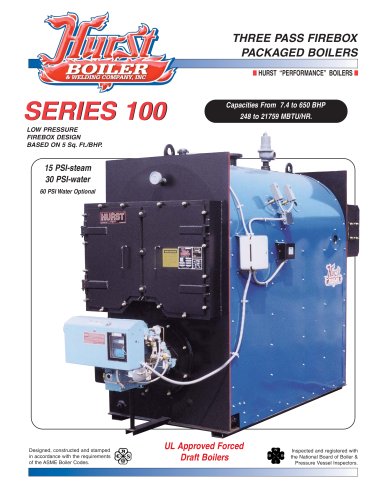 Firebox Boilers Series 100 Brochure