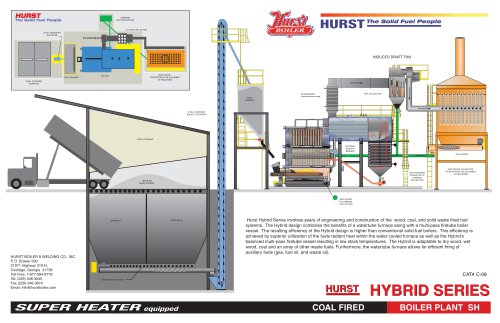 Hybrid Coal Fired Plant Super Heat Chaingrate