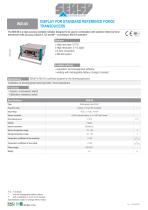 INDI-00 : DISPLAY FOR STANDARD REFERENCE FORCE TRANSDUCTERS