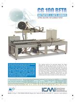 ICMI's taping machines for gummed paper CG100