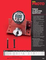 Proto® Torque Calibiration Equipment