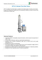 DFT-01 Catheter Flow Rate Tester