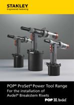 POP ProSet Tools for Avdel Breakstem Rivets