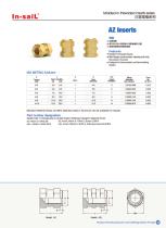 In-saiL mold-in threaded insert AZ series