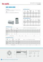 LBSO series Blind bolts with effect from the gauge or fixed to thechassis or circuit board.