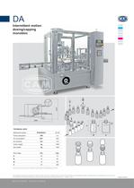 DA intermittent motion dosing/capping monobloc