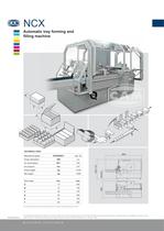 NCX automatic tray forming and filling machine