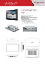 NPP-156P01 Industrial Panel PC