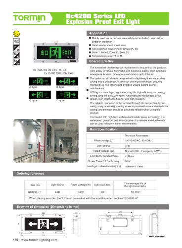 BC4200 emergency fixed light