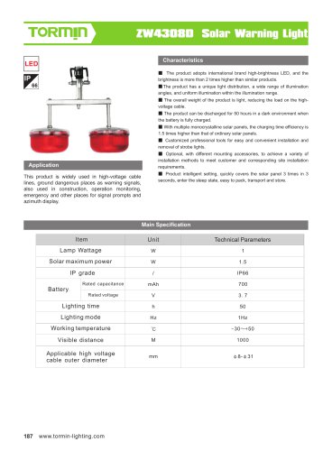 ZW4308D portable light