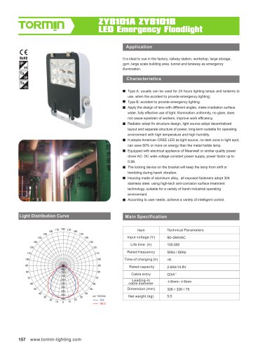 ZY8101A ZY8101B emergency fixed light