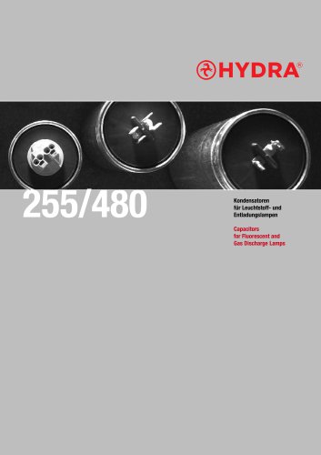Capacitors for Fluorescent and Gas Discharge Lamps